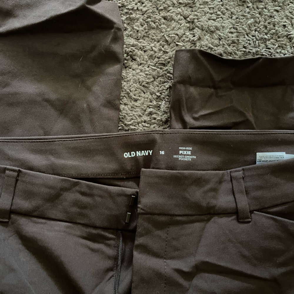 Brown Pixie Pants - image 3